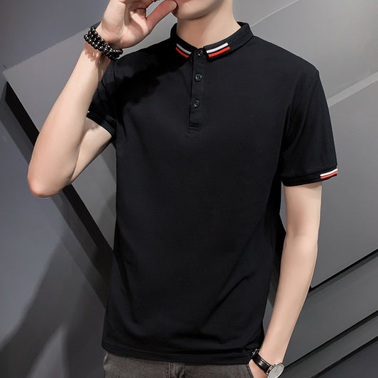 Men's Short-sleeved Polo Shirt Business Lapel T-shirt