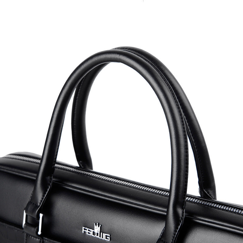 Men's Horizontal Business Handbag Large Capacity