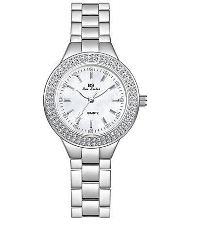 High-end linked watch full diamond female watch