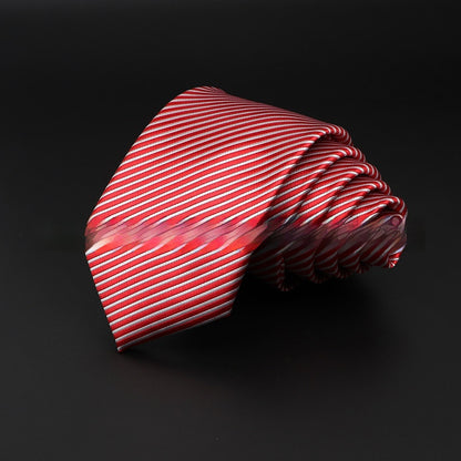 Men's Striped British Gentleman Polyester Fiber Tie