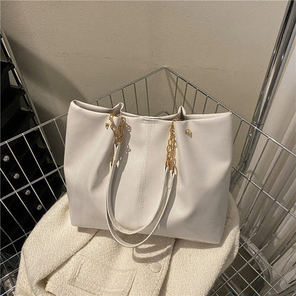 Soft Surface High Quality Bag Chain Shoulder Bag Large Capacity Totes