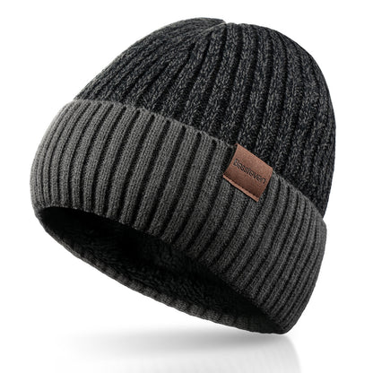 Big Head Circumference Warm Ear Protection Men's Woolen Cap