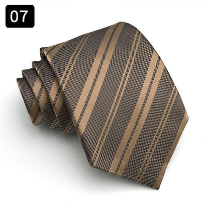 Tie Men's Formal Wear Business Stripes Business Shirt