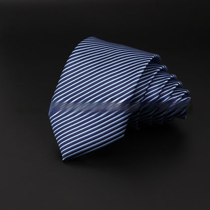 Men's Striped British Gentleman Polyester Fiber Tie