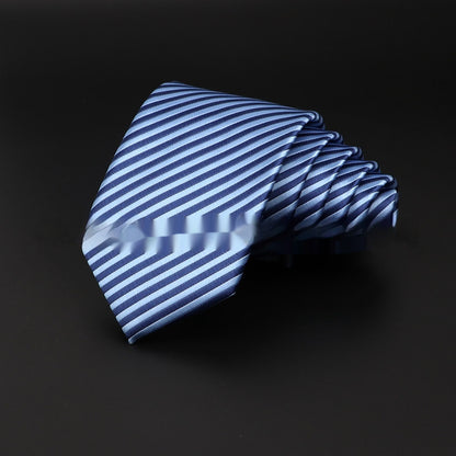 Men's Striped British Gentleman Polyester Fiber Tie