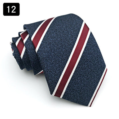 Tie Men's Formal Wear Business Stripes Business Shirt