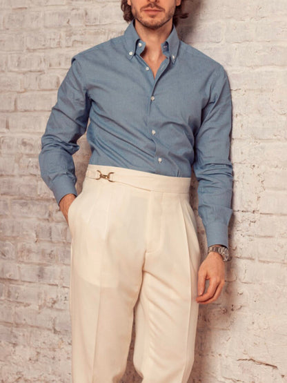 Men's Classic Button Down Pants